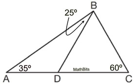 Exterior Angles In A Triangle Mathbitsnotebook Jr Ccss