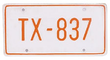 licenseplate
