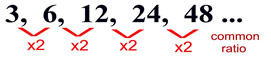 geometric sequences recursive formula