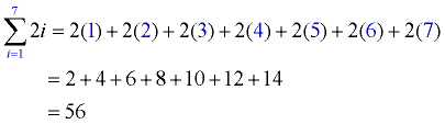 summation notation