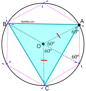 Construct Equilateral Triangle - MathBitsNotebook (Geo)