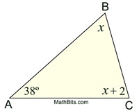 Sum Of Angles In A Triangle Mathbitsnotebook Geo Ccss Math