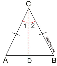 Isosceles Triangles - MathBitsNotebook (Geo - CCSS Math)