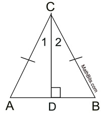 Easiest way to construct an #isosceles triangle #geometry #learnmath #