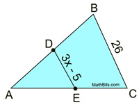 MidSegments in Triangles MathBitsNotebook Geo CCSS Math ...