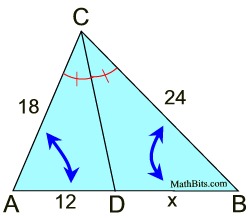 angle bisector theorem proof