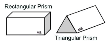 triangular rectangular prism volume